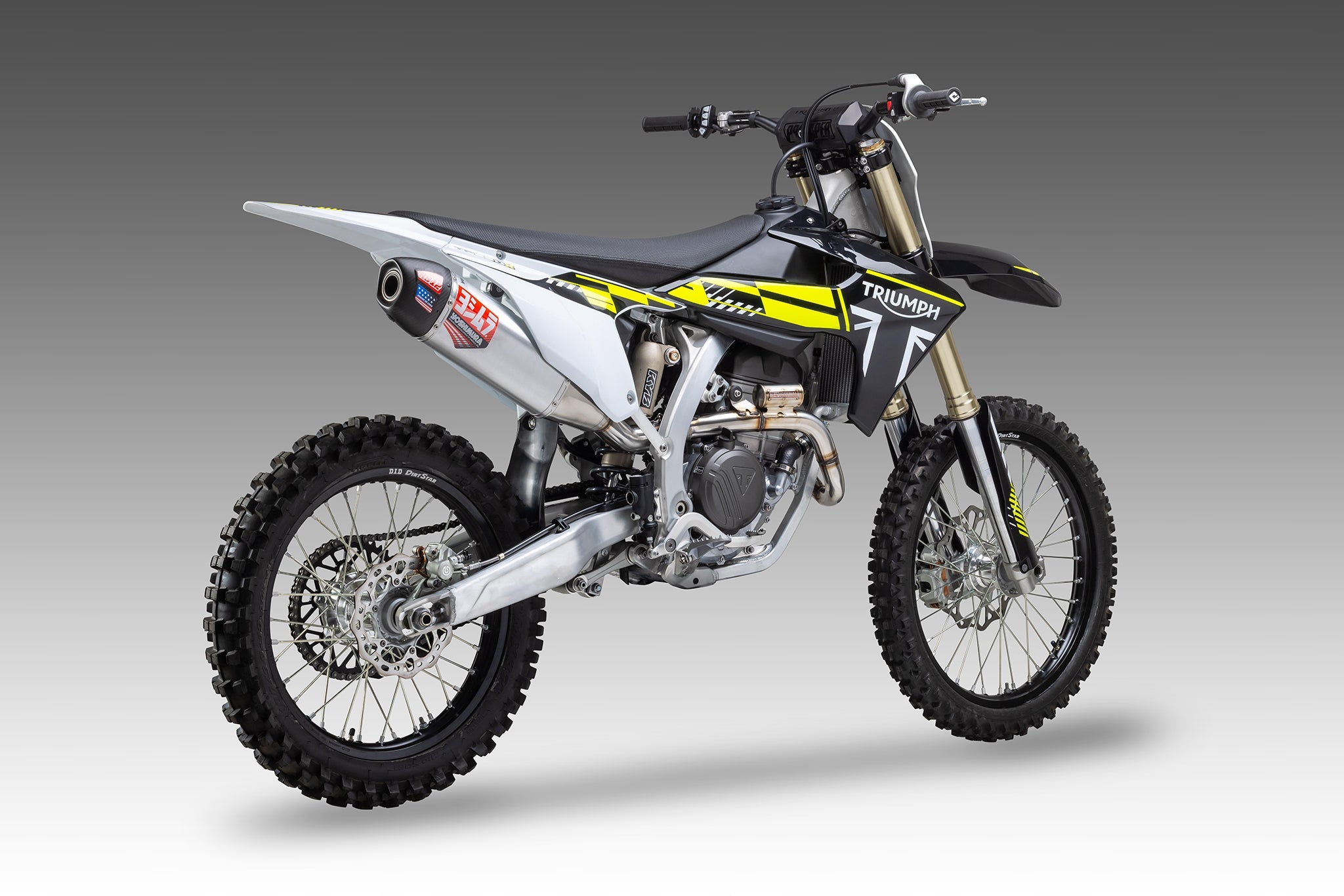 Yoshimura TF250-X RS-12 Stainless Full Exhaust, w/ Aluminum Muffler