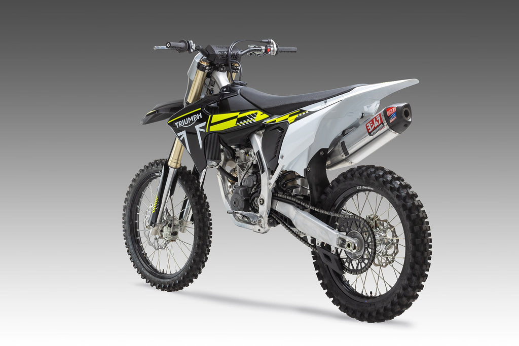 Yoshimura TF250-X RS-12 Stainless Full Exhaust, w/ Aluminum Muffler