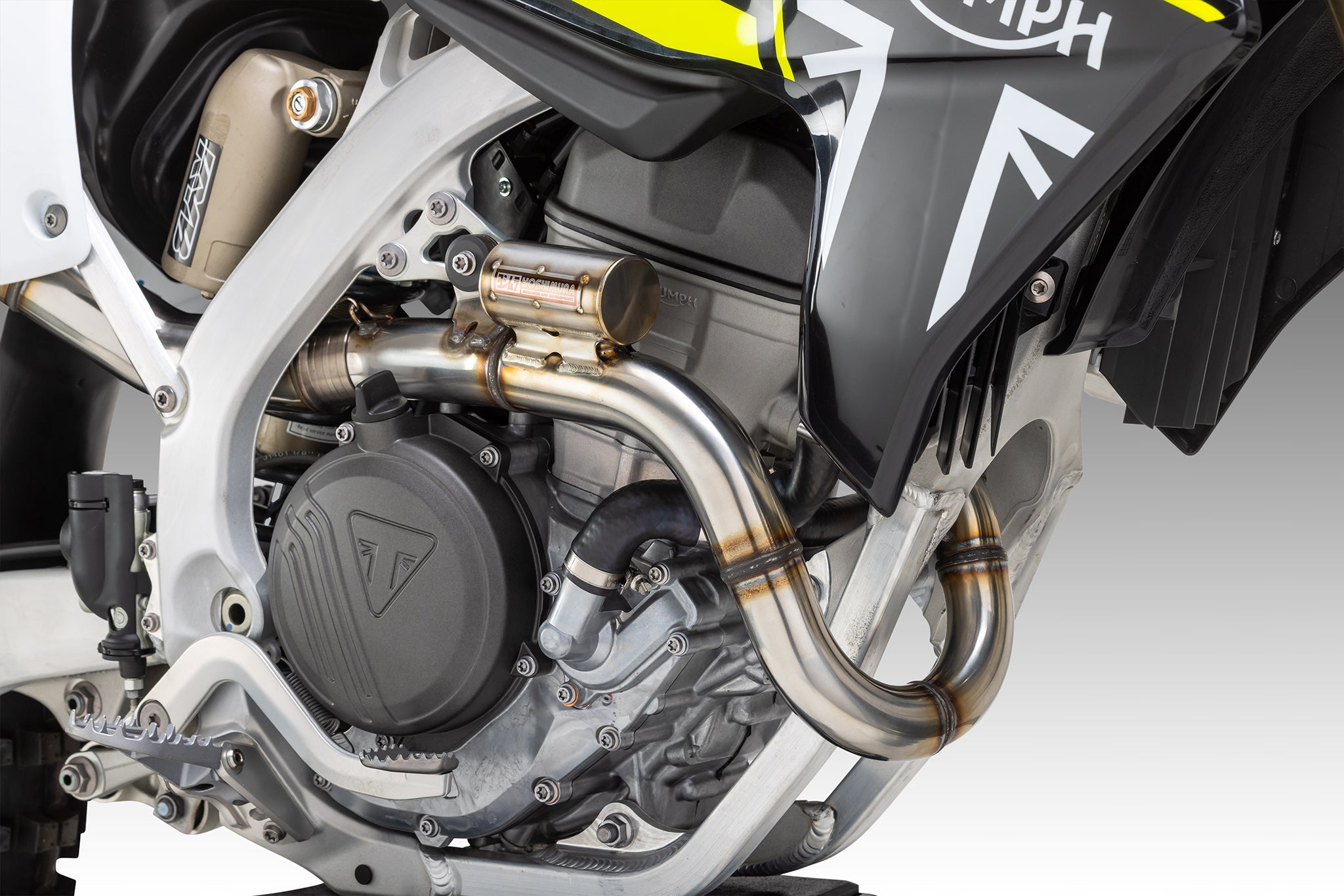 Yoshimura TF250-X RS-12 Stainless Full Exhaust, w/ Aluminum Muffler