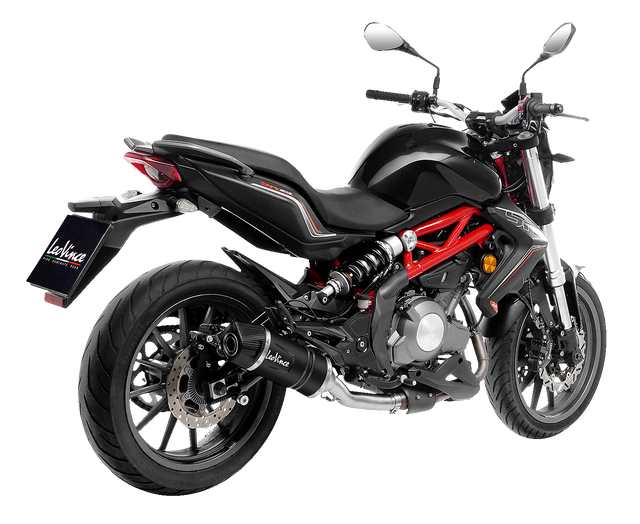 LeoVince LV One EVO Slip-On Muffler - Black – Benelli BN 302 S 2019-2020 14423EBU