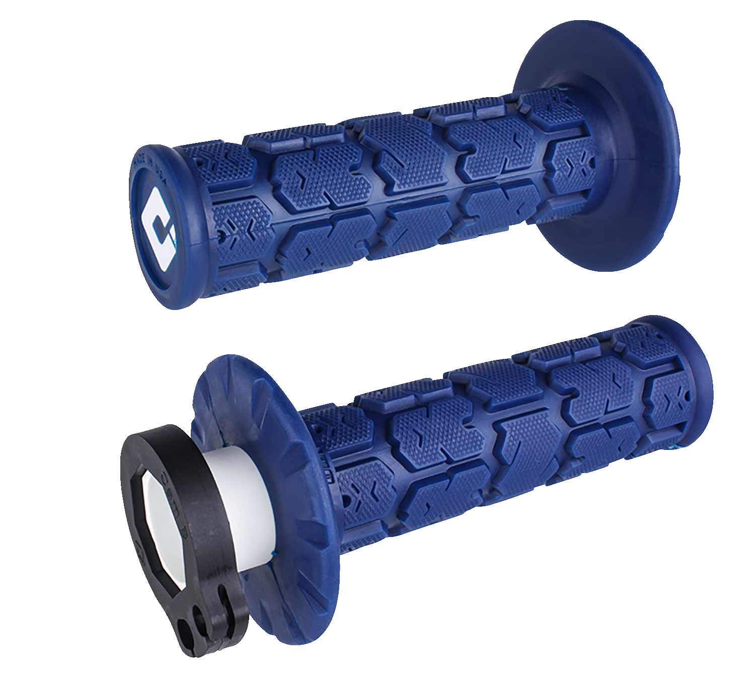 ODI V2 Rogue Lock-On Grips - Dark Blue H36RGDU
