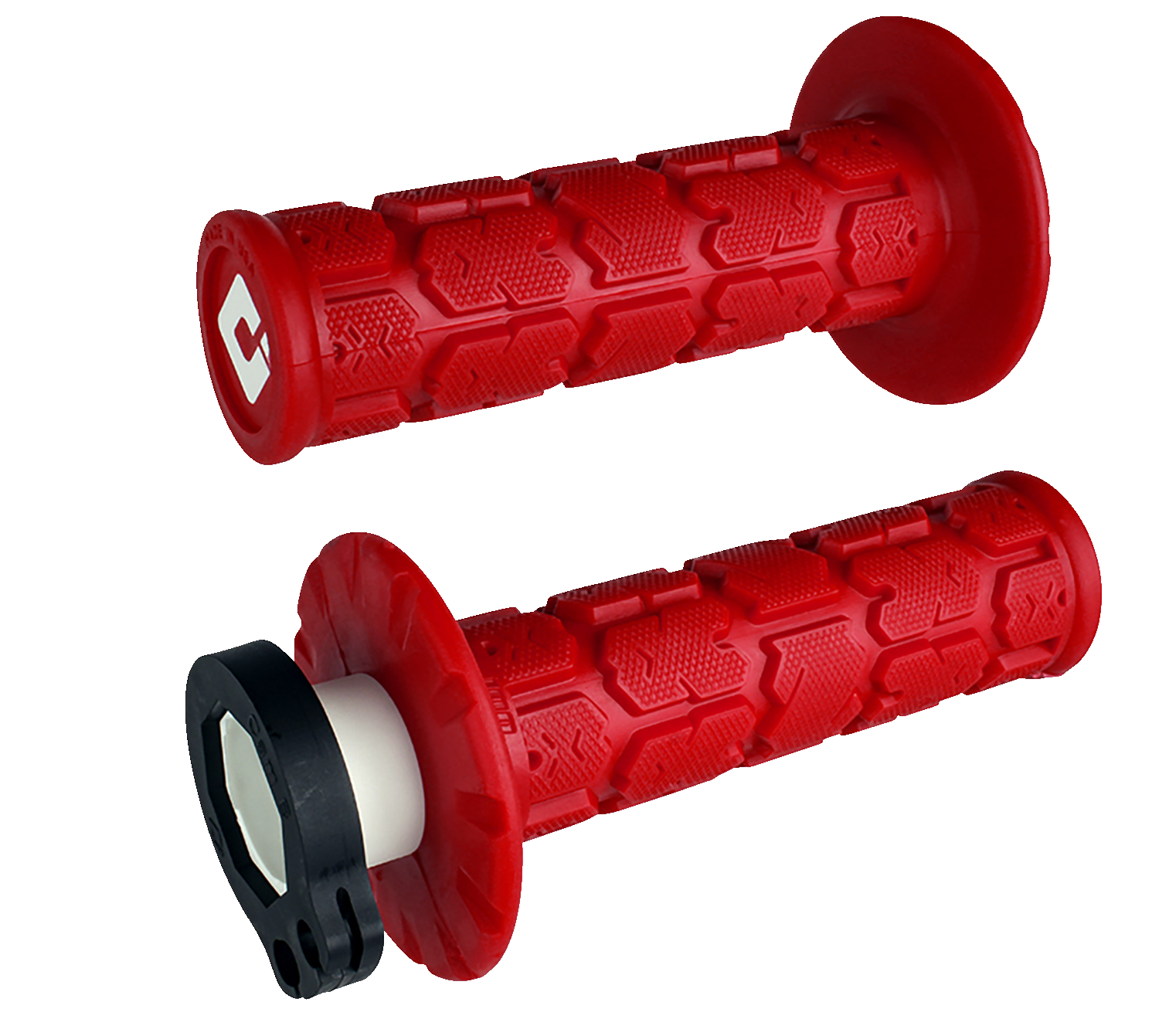 ODI V2 Rogue Lock-On Grips - Dark Red H36RGDR