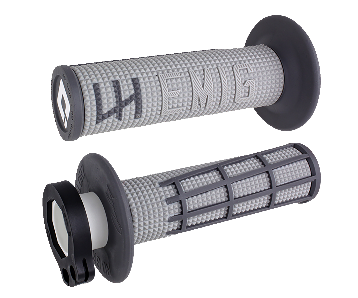 ODI EMIG 2.0 Lock-On Grips - Gray/Graphite H36E2GH