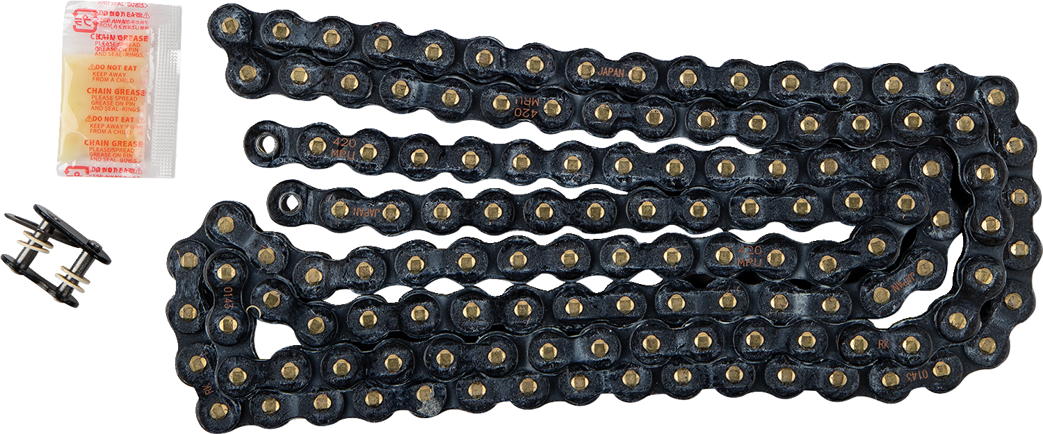 RK 420 MRU - Chain - 130 Links - Black BL420MRU-130