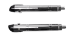 S&S CYCLE 4" Broadhead Slip-On Mufflers - Slash Cut - Chrome 550-1076