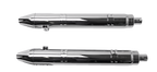 S&S CYCLE 4" Broadhead Slip-On Mufflers - Fishtail - Chrome 550-1077