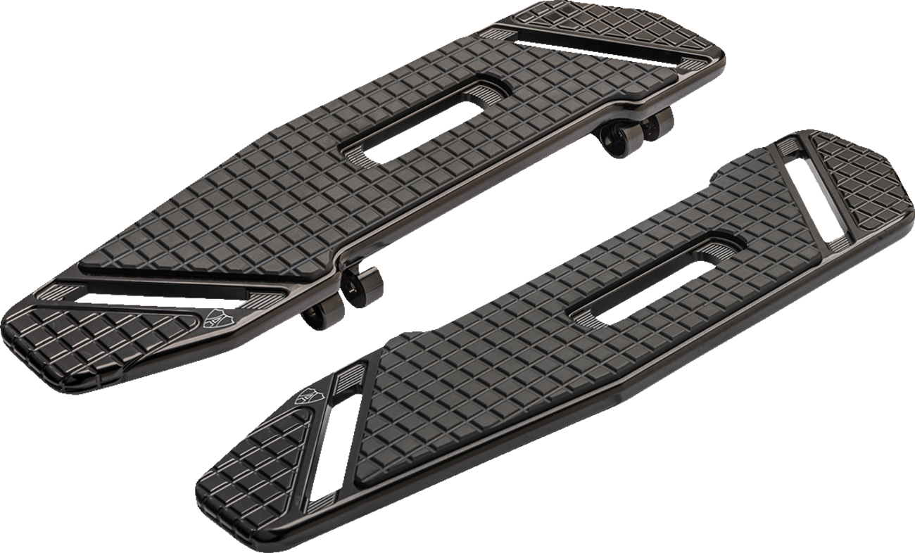 ARLEN NESS SpeedLiner Floorboards - Driver / Black 1621-1120