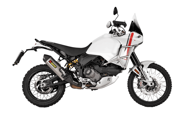 Akrapovic Slip-On Line Muffler - Titanium – Ducati DesertX/DesertX Rally 2022-2024 S-D9SO19-HJAT