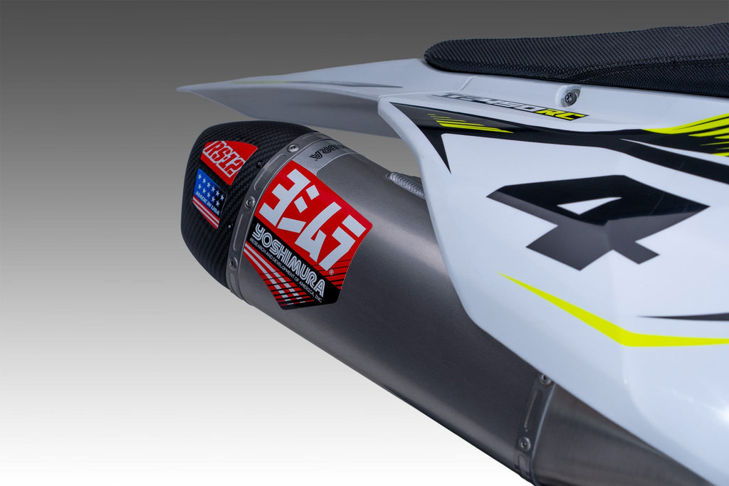 Yoshimura TF450 2025-26 RS-12 Stainless Full Exhaust, w/ Aluminum Muffler