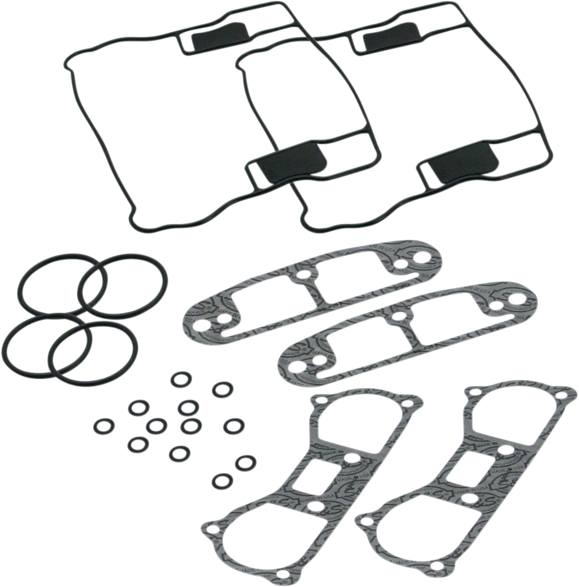 S&S CYCLE Replacement Gasket kit for Rocker box - Rocker Box Gasket Kit / EVO Big Twin 90-4091