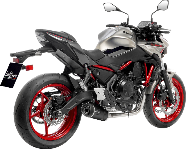 LeoVince LV One EVO Exhaust System - Black 14379EBNU - Kawasaki Ninja 650 2021-2025