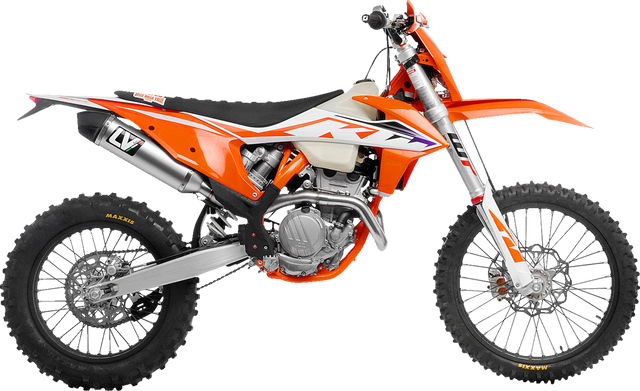 LeoVince LV-X EVO Slip-On Muffler - Gas Gas/KTM/Husqvarna 14436X - KTM/Husqvarna/GasGas 250-500 enduro 2020-2023