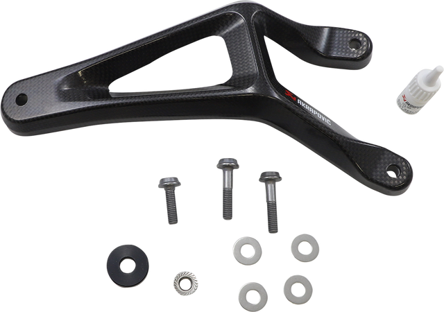 Akrapovic Muffler Bracket - Carbon Fiber