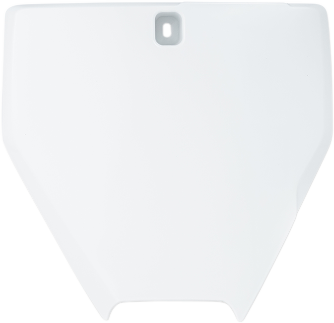 ACERBIS Front Number Plate - '20 White 0520-2979