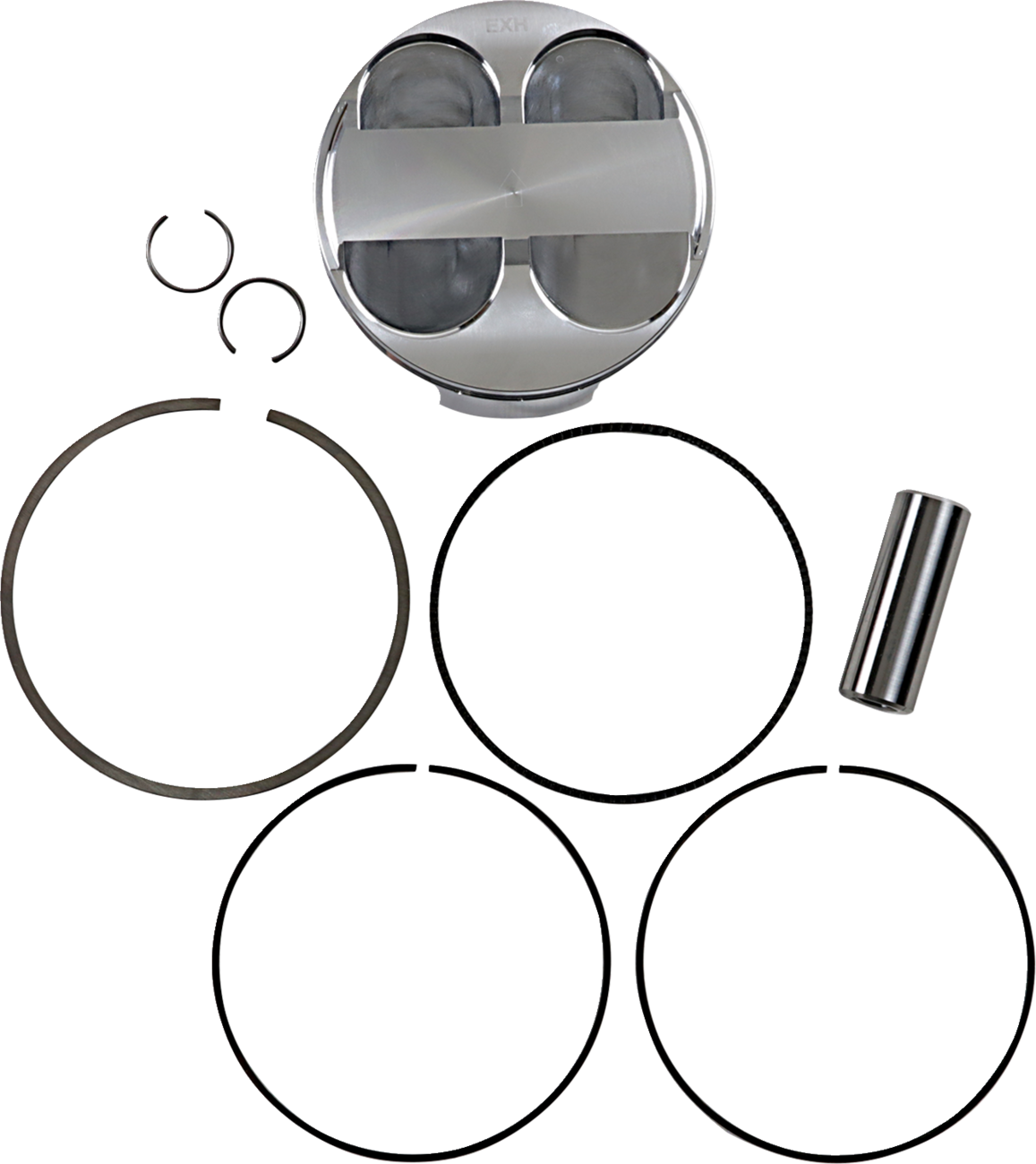 JE PISTONS Piston Kit - 96.00 mm / 12.8:1 CR / Kawasaki 0910-5901