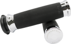 SLYFOX Grips - Cable - Chrome CC-85-CH-FOX