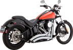 VANCE & HINES 2-into-2 Big Radius Exhaust System - Chrome 26079