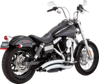 VANCE & HINES 2-into-2 Big Radius Exhaust System - Chrome 26081