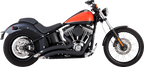 VANCE & HINES 2-into-2 Big Radius Exhaust System - Matte Black 46079