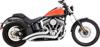 VANCE & HINES 2-into-2 Big Radius Exhaust System - Chrome 26079
