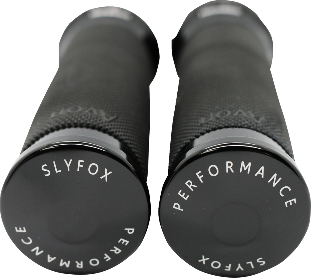 SLYFOX Grips - Cable - Black CC-86-ANO-FOX
