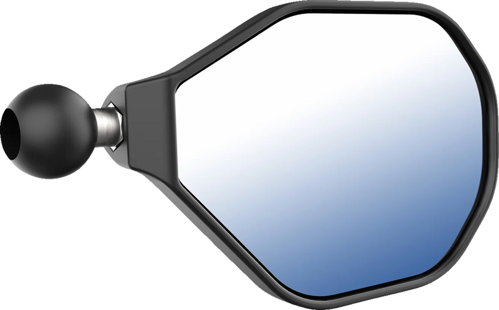 RAM MOUNTS Tough-Mirror™ Right Mirror with Ball - Tough-Mirror™ / Side View / Oval / Black / Right with Ball 0640-1723