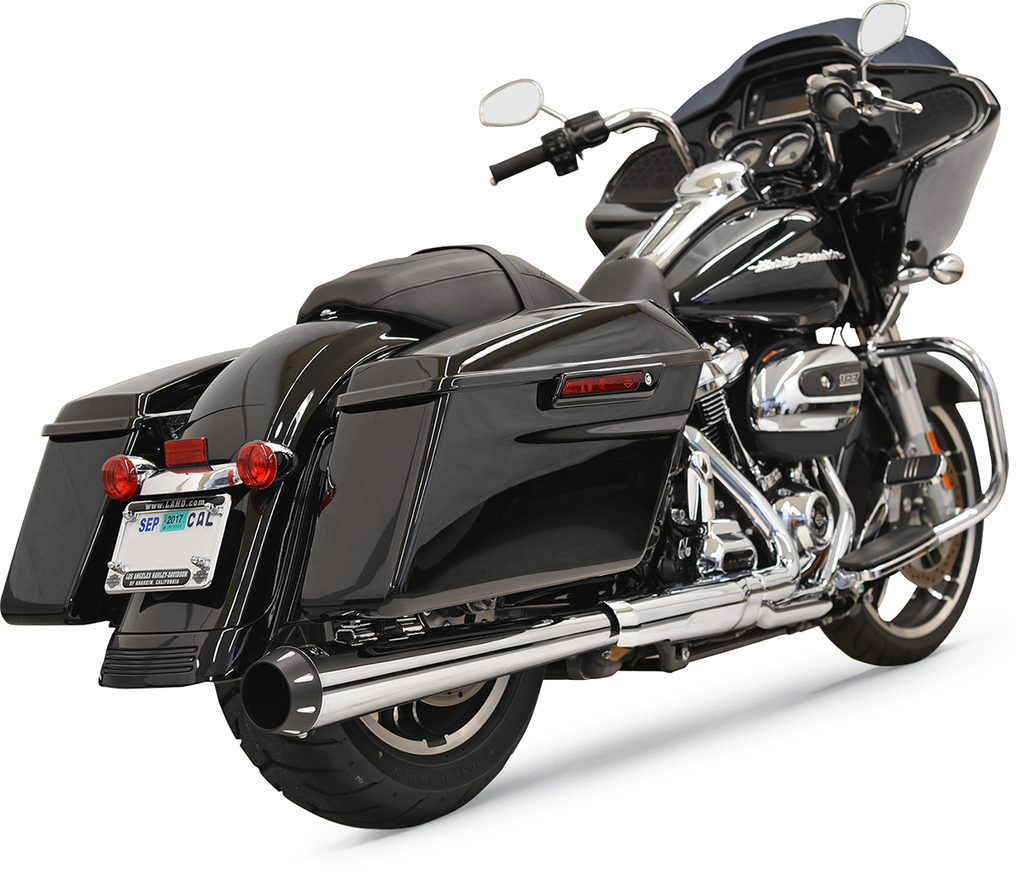 BASSANI XHAUST 2-into-1 Crossover Eliminator with 4"DNT® Slip-On Muffler