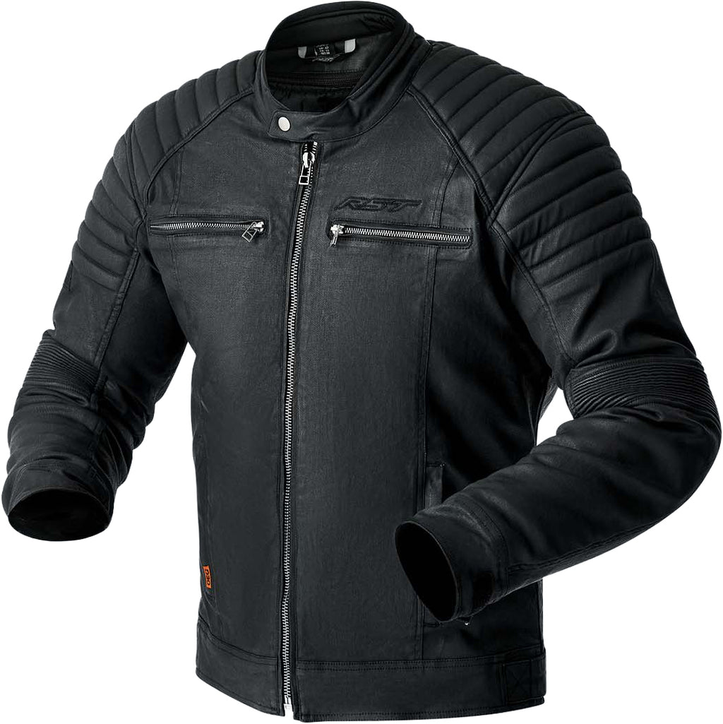 RST Brixton CE Men's Textile Jacket - Black - View 1