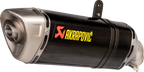 AKRAPOVIC Slip-On Line Muffler - Carbon Fiber/Titanium S-K4SO8-HRC