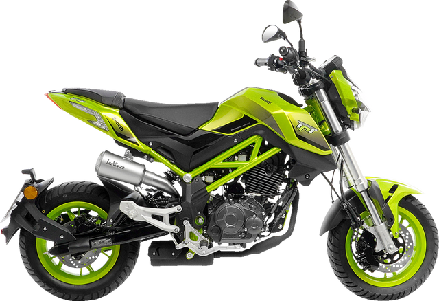 LeoVince LV-10 Slip-On Muffler - Stainless Steel 15262 - Benelli TNT/Tornado Naked T 135 2017-2023