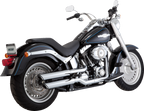 VANCE & HINES Twin Slash 3" Slip-On Mufflers - Chrome 16844