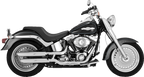 VANCE & HINES Twin Slash 3" Slip-On Mufflers - Chrome 16844