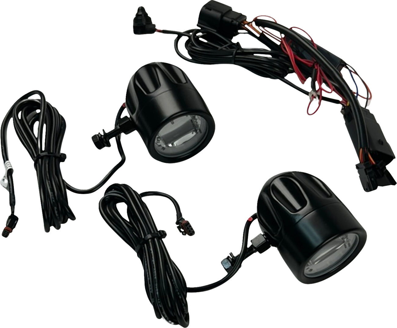 CUSTOM DYNAMICS LED Fog Light - Halo / Black 2040-3248