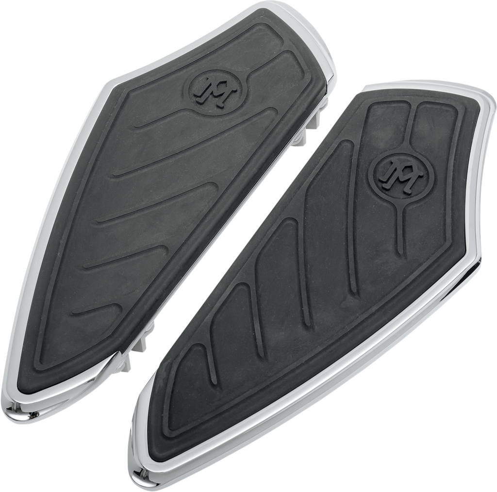 PERFORMANCE MACHINE (PM) Contour Floorboards - Driver / Chrome 1621-0229