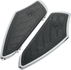 PERFORMANCE MACHINE (PM) Contour Floorboards - Driver / Chrome 1621-0229