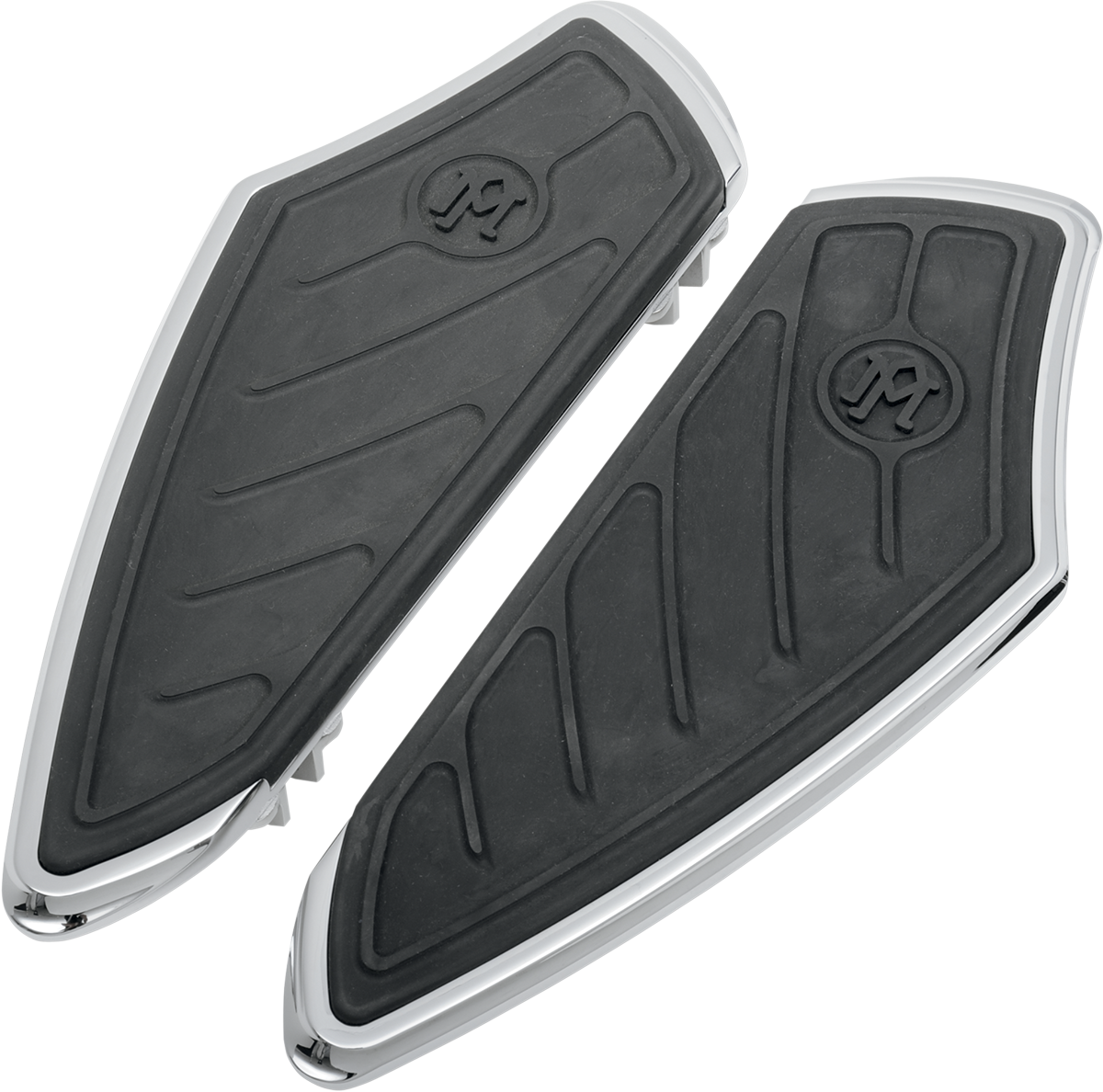 PERFORMANCE MACHINE (PM) Contour Floorboards - Driver / Chrome 1621-0229