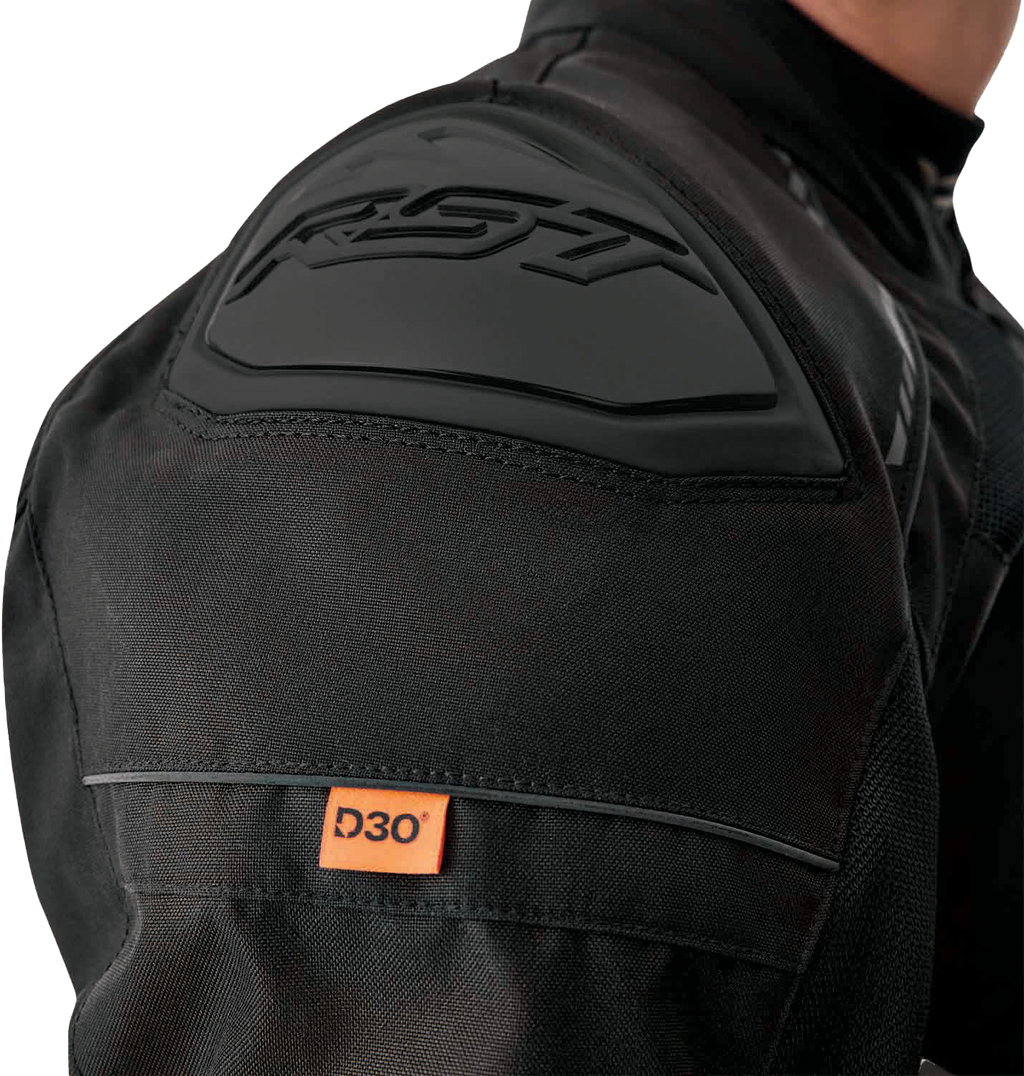 RST S-1 Mesh CE Men's Textile Jacket - Black - View 9