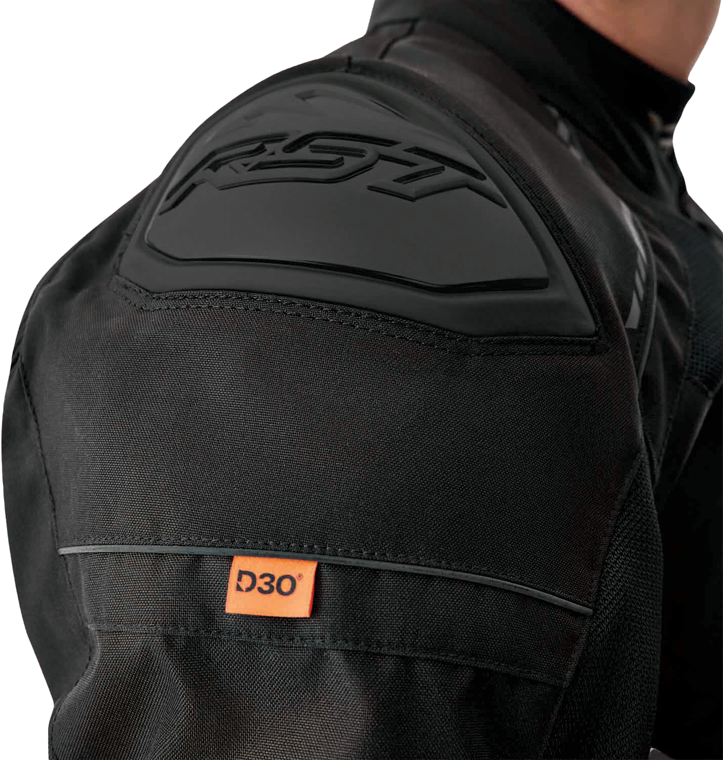 RST S-1 Mesh CE Men's Textile Jacket - Black - View 9