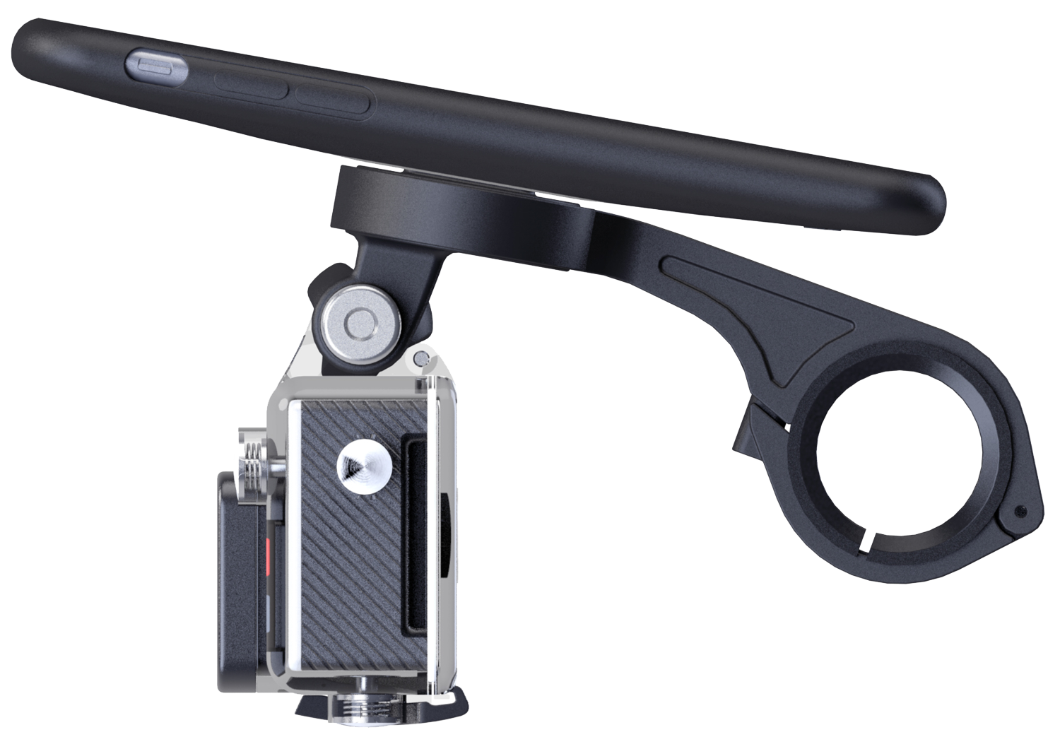 SP CONNECT Handlebar Mount - Black 53121