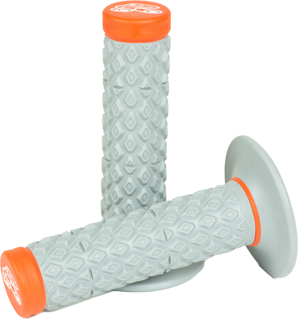 RENTHAL MX Dual Grips - Comfort - Soft/Firm - Orange G208