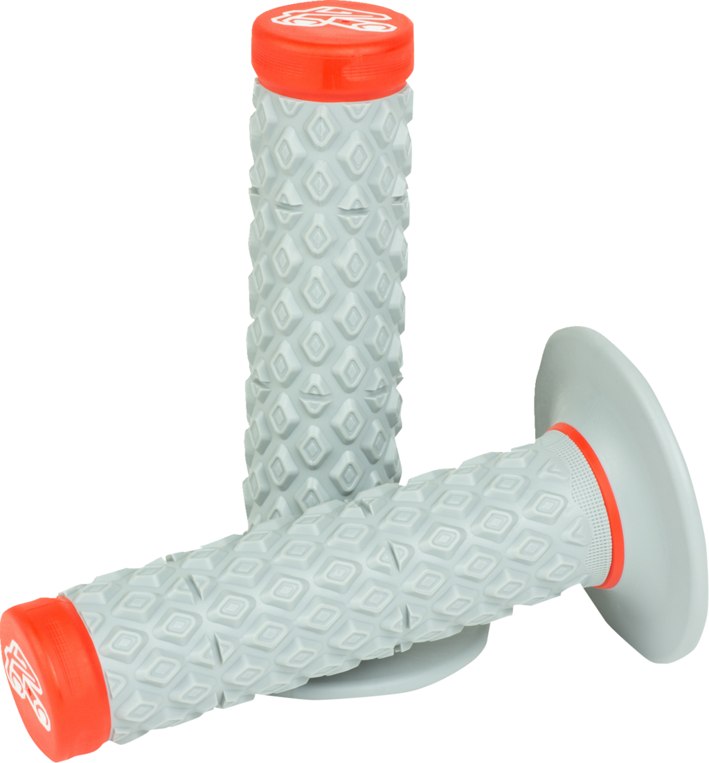 RENTHAL MX Dual Grips - Comfort - Soft/Firm - Red G209