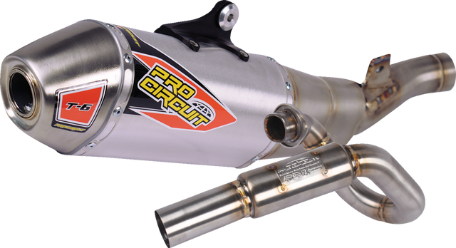 Pro Circuit T-6 Exhaust System - Stainless Steel 0122445G