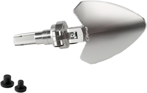 Puig 21087D Handlebar End Folding Mirrors Silver