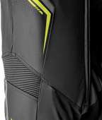 RST S1 D3O Leather Suit - Black / Grey / Fluorescent Yellow - View 30