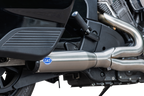 S&S CYCLE 2-into-1 Qualifier Exhaust System - Race Only - Brushed - Stainless Steel 550-1082