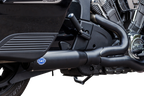 S&S CYCLE 2-into-1 Qualifier Exhaust System - 50-State - Black - Stainless Steel 550-1085