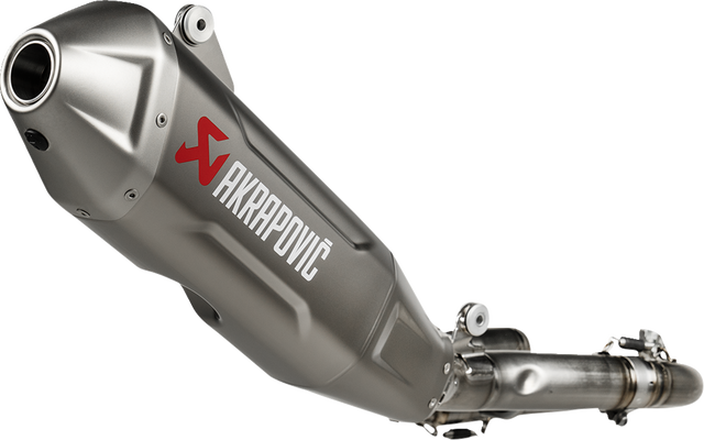 AKRAPOVIC Evolution Line Exhaust System - Titanium – Yamaha YZ250F/YZ250FX/WR250F 2024-Current