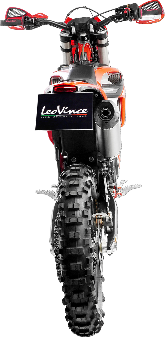 LEOVINCE LV-X EVO Slip-On Muffler - Beta RR 4T 14448X
