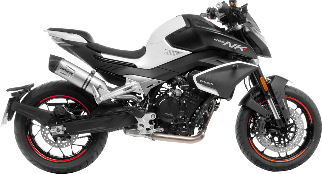 LEOVINCE LV One EVO Slip-On Muffler - Silver 14444EU
