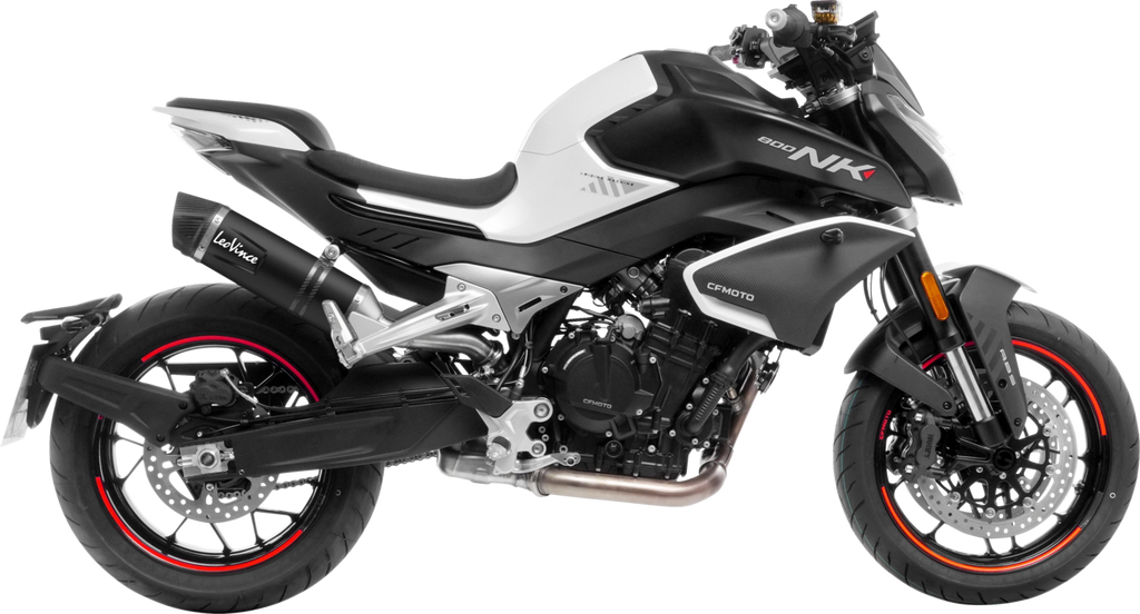 LEOVINCE LV One EVO Slip-On Muffler - Black 14444EBU